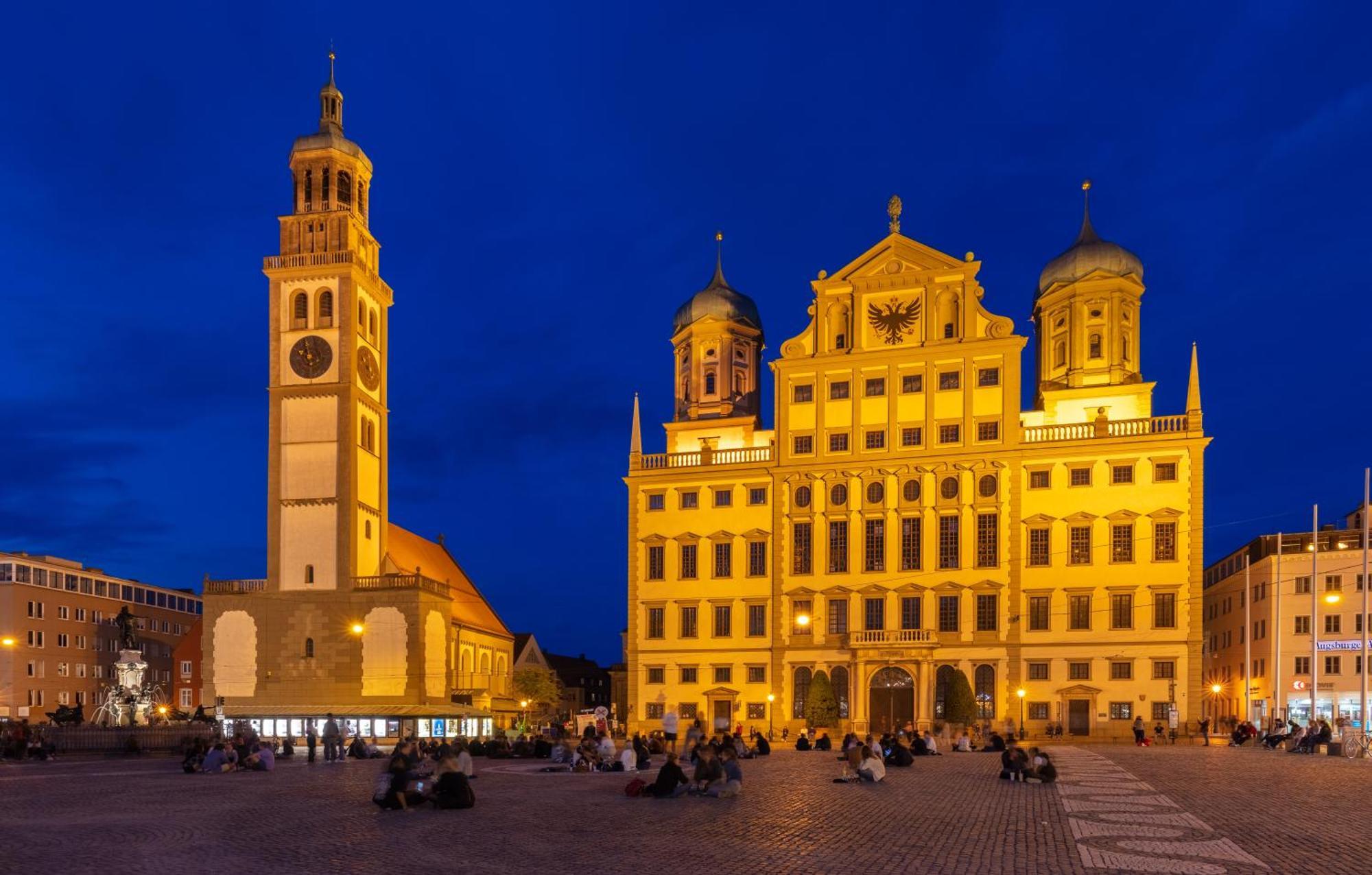 Gemuetliche Oase In Der Innenstadt, Zwei Minuten Zum Rathaus Augsburg Zewnętrze zdjęcie